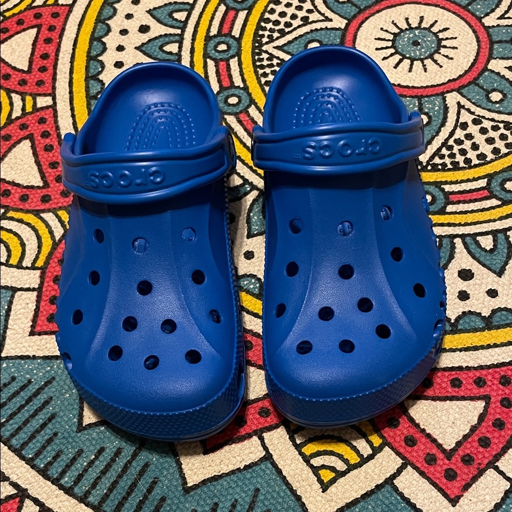 Blue Classic Clog Crocs